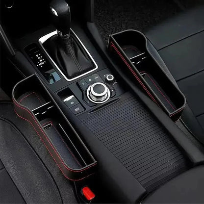 CarKit Seat Gap Filler Organizer with Cup Holder - (Left+Right)