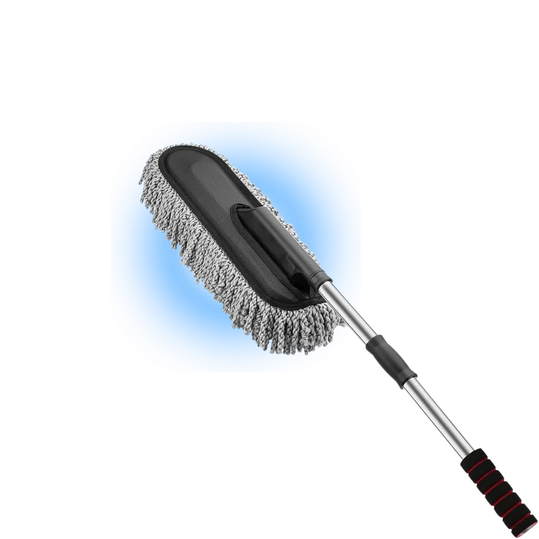 Telescopic microfiber car cleaning duster long handle Pakistan CarKit